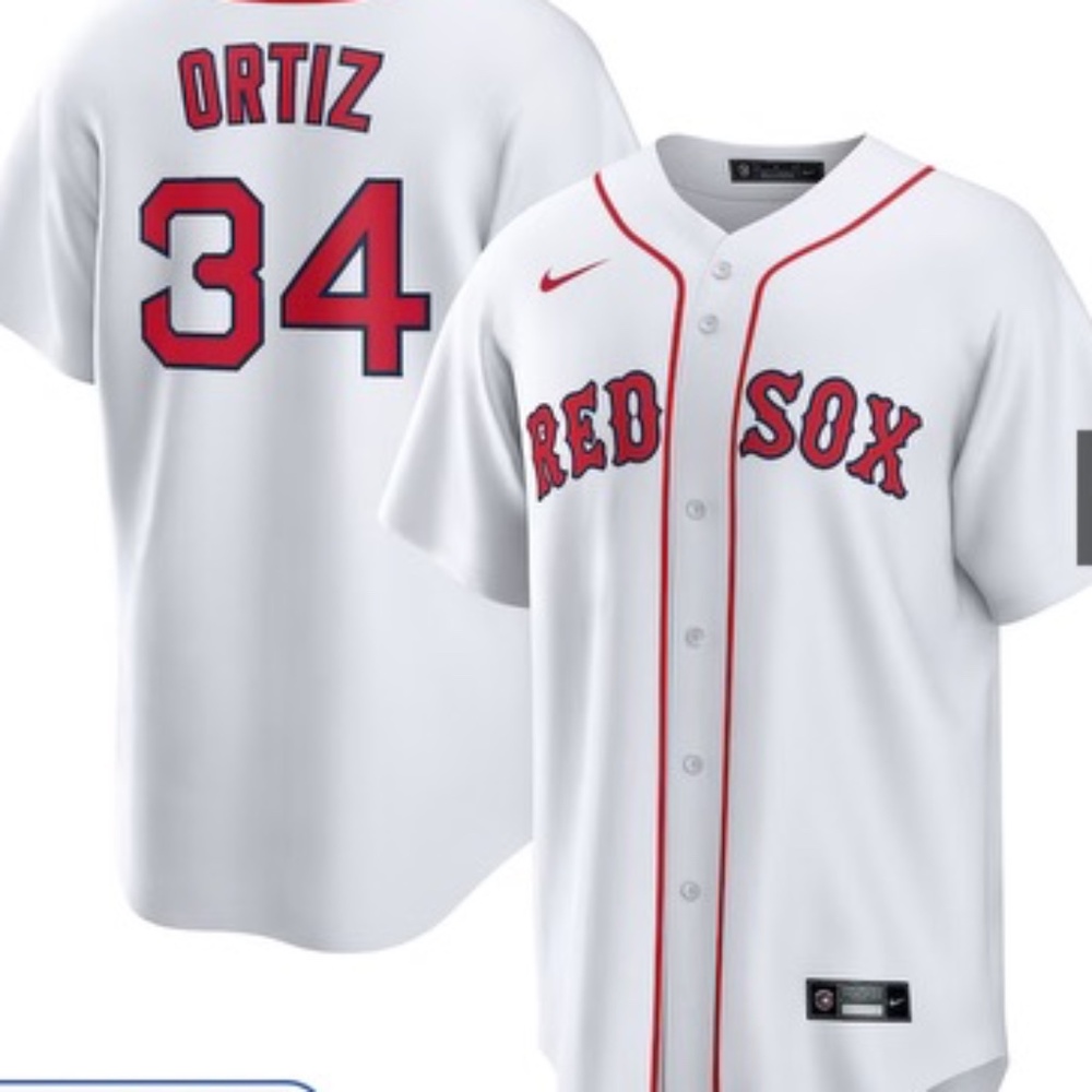 Never worn, David Ortiz Large Mike jersey